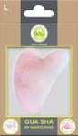 Bo...Paris - Le SPA - Rituels de beauté - GUA SHA en quartz rose - Pierre de quartz rose pour le visage - Massage pour le visage - Lot de 1