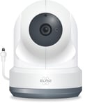 ELRO BC4000-C Caméra Full HD Extra Babyphone Royale, Blanc