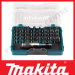 Makita E-12441 33 Piece Black Impact Driver Impact Screwdriver Bit Set + Holder