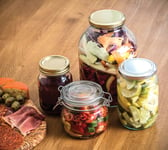 Traditional ½ Gallon Glass Pickling Jar