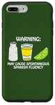 iPhone 7 Plus/8 Plus Funny Tequila Trio,Salt Shaker,Lime Wedge, Fluent in Spanish Case