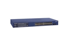 NETGEAR Smart GS724TP - switch - 24 portar - smart - rackmonterbar