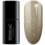 Semilac Vernis à ongles gels semi-permanents UV 335 Golden Girl 7ml