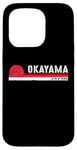 Coque pour iPhone 15 Pro Okayama Japan Vintage Retro Design for Culture Fans