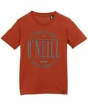 O'neill Boys Rust Red Easy Company T-shirt 11-12 13-14 15-16 Years