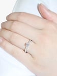 Milton & Humble Jewellery Pre-Loved 18ct White Gold Solitaire Diamond Ring, Dated 2015