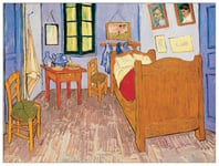 Artopweb Van Gogh - La Stanza, 1888 (Panneaux MDF 80x60 cm)