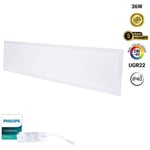 Panneau led Driver Philips 120x30 rétro-éclairé 36W -135lm/W - - Blanc Froid