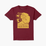 Le Roi Lion Simbas Journey Unisex T-Shirt - Bordeaux - XL - Burgundy