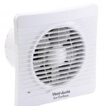 VENT AXIA KITCHEN FAN LO CARBON SILHOUETTE B 6" 150MM AXIAL FAN 441628A