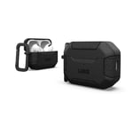 URBAN ARMOR GEAR Scout Étui de Protection pour Apple AirPods Pro 2022 [Compatible avec Chargement sans Fil/Status LED Visible, TPU texturé, Mousqueton