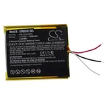 Battery for SanDisk SDMX18R-004GI-A57 Clip Plus SDMX18R-004GB-A57 260mAh