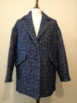 Trench & Coat By Lener Brilliant2 TT Arma Coat Blue Size XL uk 18