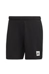 adidas Men's Short Length Solid Swim Shorts, Black, S