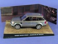 LAND RANGE ROVER SPORT QUANTUM OF SOLACE JAMES BOND 007 1/43 UNIVERSAL HOBBIES