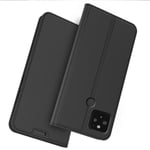 Google Pixel 4a 5G Flipfodral Skin Pro med Kortfack Svart