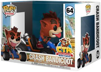 Figurine Crash Bandicoot - Ctr Crash Rides Pop 18cm