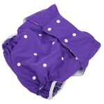 Adult Pocket Diaper Incontinence Underwear Double Rows Of Snaps For Elderly