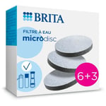 Pack de 6+3 filtres à eau - BRITA - MicroDisc