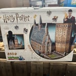 Wrebbit 3D Harry Potter Hogwarts Great Hall Jigsaw Puzzle - 850 Pieces