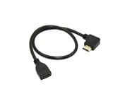 1M 90 Degree Angle High Speed ​​HDMI Male to Female Adapter for TVs, Laptops