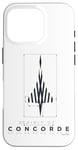 Coque pour iPhone 16 Pro Spirit Of Concorde Avion Dimensions Art