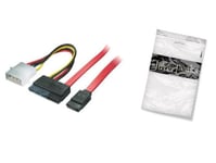 Shiverpeaks 0.5M Sata, 0,5 M, Sata I, Sata 22-Pin, Sata 7-Pin + Molex (4-Pin), Hankjønn/Hunkjønn, Sort, Rød, Hvit, Gult, Multi