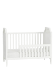 Pottery Barn Kids Ava Regency Wood Cot Guard Rail, Simply White