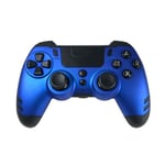 Manette sans Fil Steelplay Slim Pack pour PS4 PS3 et PC Bleu