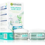 Garnier Hyaluronic Aloe Jelly skin care set day and night