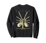 Alien 45th Anniversary Facehugger 1979 Movie Poster Space Sweatshirt