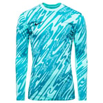 Nike Keeperdrakt Dri-fit Gardien V L/e - Turkis/sort, størrelse Medium