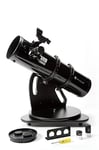 Celestron Zhumell ZHUS003-1 Z130 Portable Altazimuth Reflector Telescope, Black