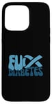 Coque pour iPhone 15 Pro Max Ruban bleu anti-diabète