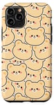 iPhone 11 Pro Smiling Bear Heads Design Case