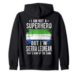 Sierra leonean Sierra Leone Flag Origin I´m Sierra leonean Zip Hoodie