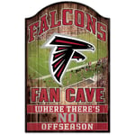 Wincraft NFL Panneau en bois Atlanta Falcons Fan Cave Panneau en bois