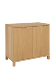 John Lewis Abacus Wide Storage Cupboard, FSC-Certified, (Oak Veneer)