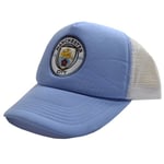 Manchester City FC Trucker Cap One Size Sky Blue/White Sky Blue/White One Size