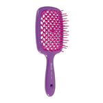 Jäneke Brosse SUPERBRUSH Rose/Violet Démêle doucement et efficacement