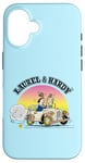 iPhone 16 Laurel & Hardy Comic Book Driving Car Case