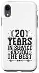 Coque pour iPhone XR 20 ans de service et toujours le meilleur anniversaire de mariage