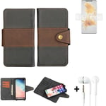 cellhone case for Huawei Mate 50 Pro + earphones Wallet Case Cover bumper