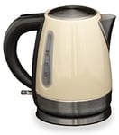 Quest Rocket Low Wattage Caravan Kettle Cream 1.0 L