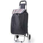 Shopping Trolley Funky Wheeled Festival Luggage Lightweight Bag On Wheels