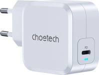 Choetech Lader Choetech Hurtiglader Usb C 45W Pps/Pd Hvit (Pd8007)