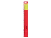 Herlitz 08700106, Linjal (Line Guage), Plast, Transparent, Cm, 300 Mm, 1 Styck