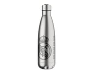 CYP Brands Real Madrid Bouteille d'eau en acier, Bidon, Bouteille d'eau hermétique, 550 ml, noir, produit officiel