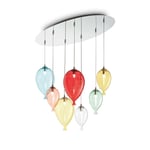 Ideal Lux CLOWN_SP7_COLOR lampada a sospensione