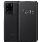 Official Samsung LED View Cover Case for Samsung Galaxy S20 Ultra - Black